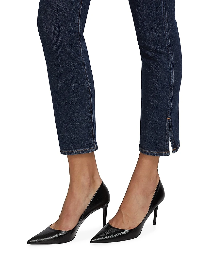 Straight Authentic Cropped Jeans