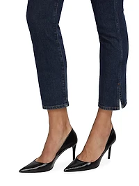 Straight Authentic Cropped Jeans