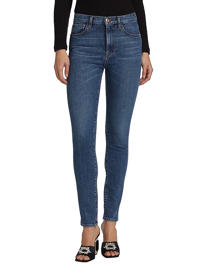 Authentic Mid-Rise Straight-Leg Jeans