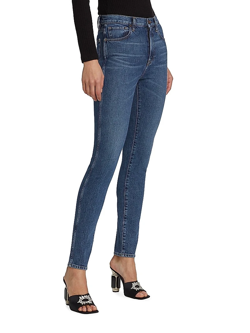 Authentic Mid-Rise Straight-Leg Jeans