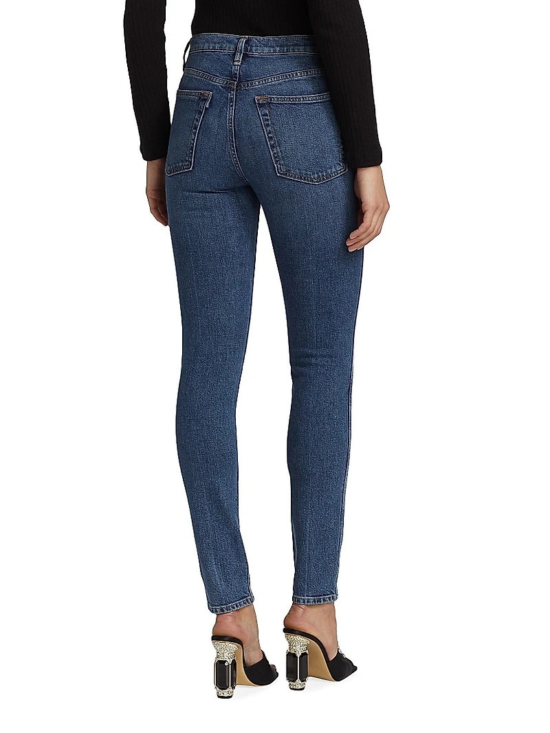 Authentic Mid-Rise Straight-Leg Jeans