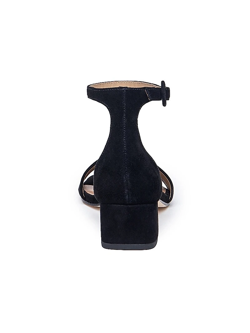 Jalena Low Heel Sandals