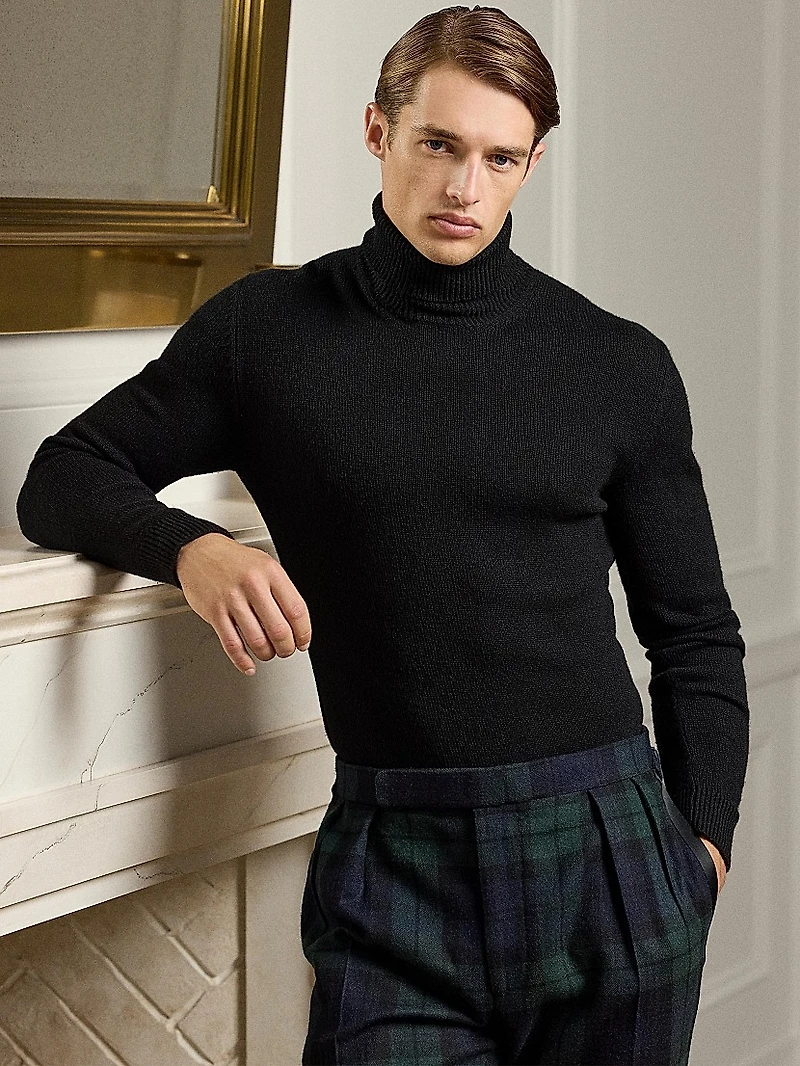 Cashmere Turtleneck Sweater