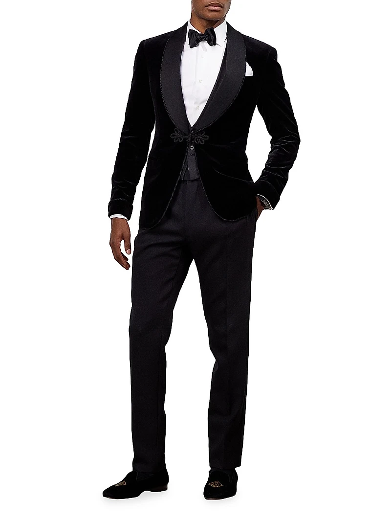 Gregory Tuxedo Wool Pants