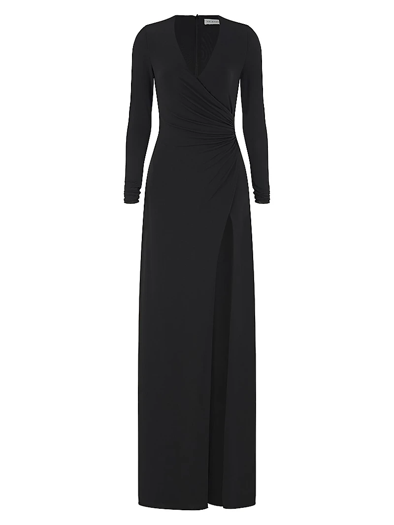 Sydney Ruched Jersey Gown