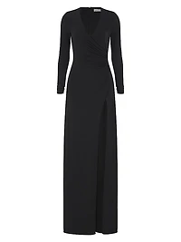 Sydney Ruched Jersey Gown