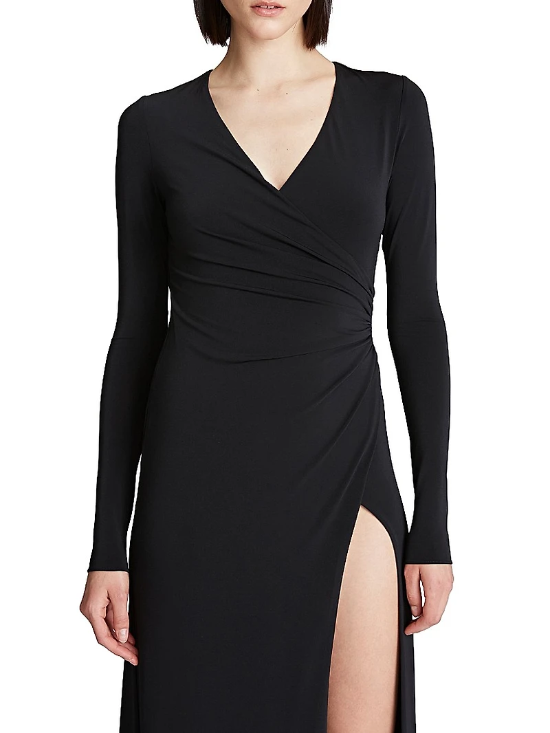 Sydney Ruched Jersey Gown