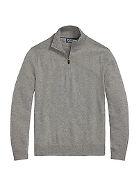 Wool Quarter-Zip Sweater