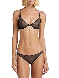 Crochet Lace Demi Bra