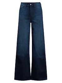 The Mia High-Rise Stretch Wide-Leg Jeans