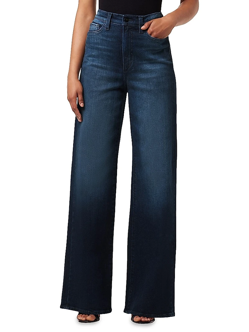 The Mia High-Rise Stretch Wide-Leg Jeans