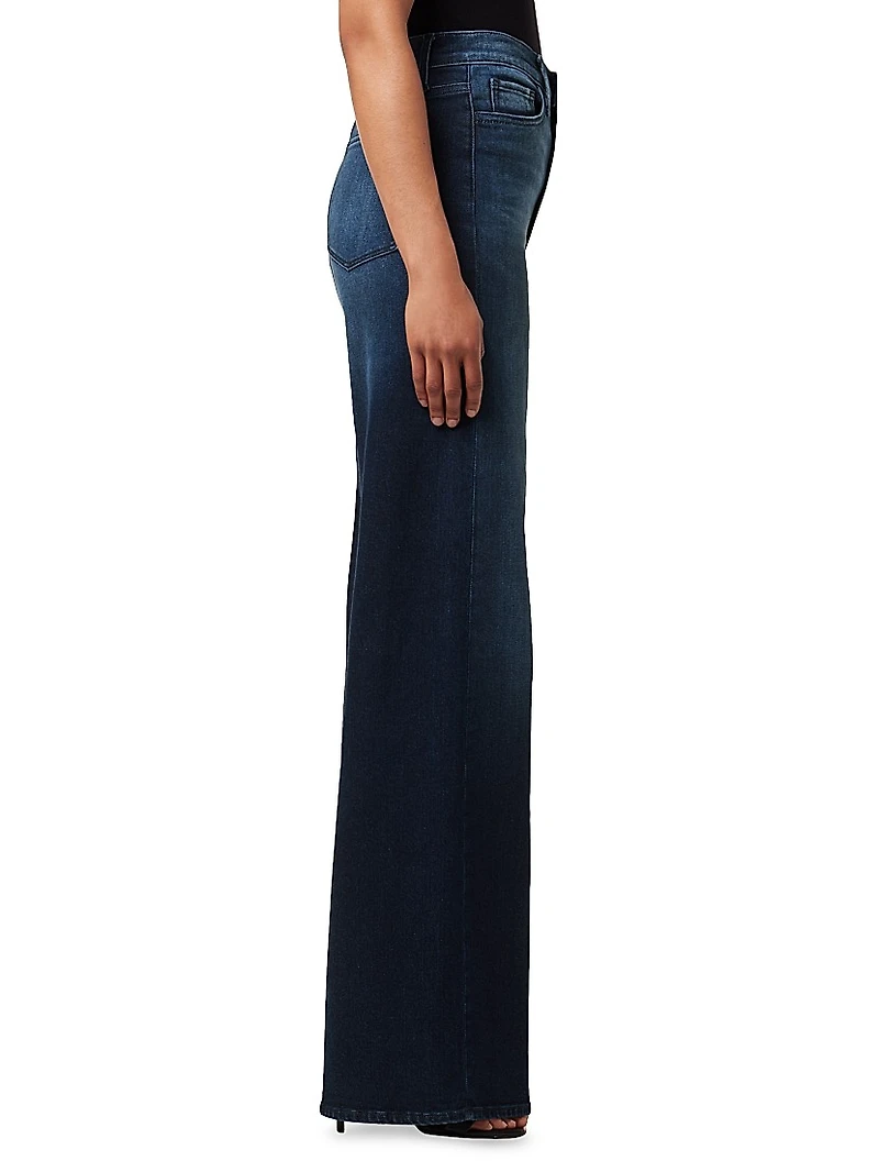 The Mia High-Rise Stretch Wide-Leg Jeans