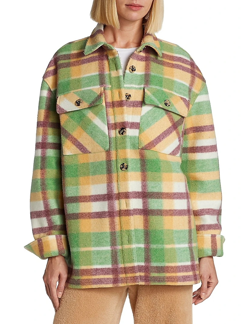 Orgi Boxy Plaid Shirt