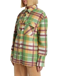 Orgi Boxy Plaid Shirt