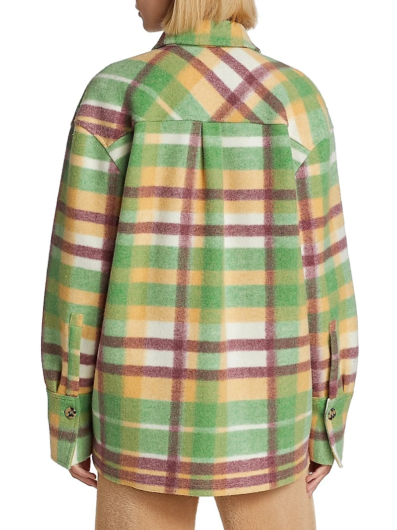 Orgi Boxy Plaid Shirt