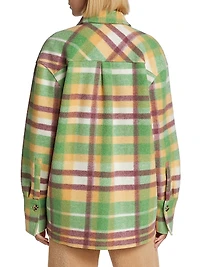 Orgi Boxy Plaid Shirt