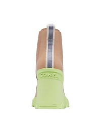 Brex Leather High-Heel Chelsea Boots
