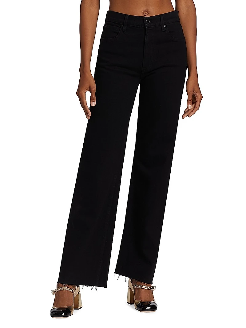 Grace High-Rise Wide-Leg Jeans