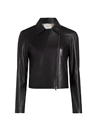 Leather Moto Jacket