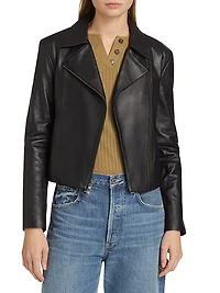 Leather Moto Jacket