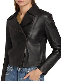 Leather Moto Jacket