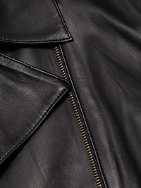 Leather Moto Jacket