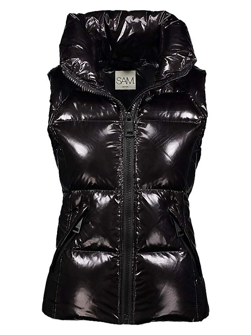 Freedom Glossy Down Puffer Vest