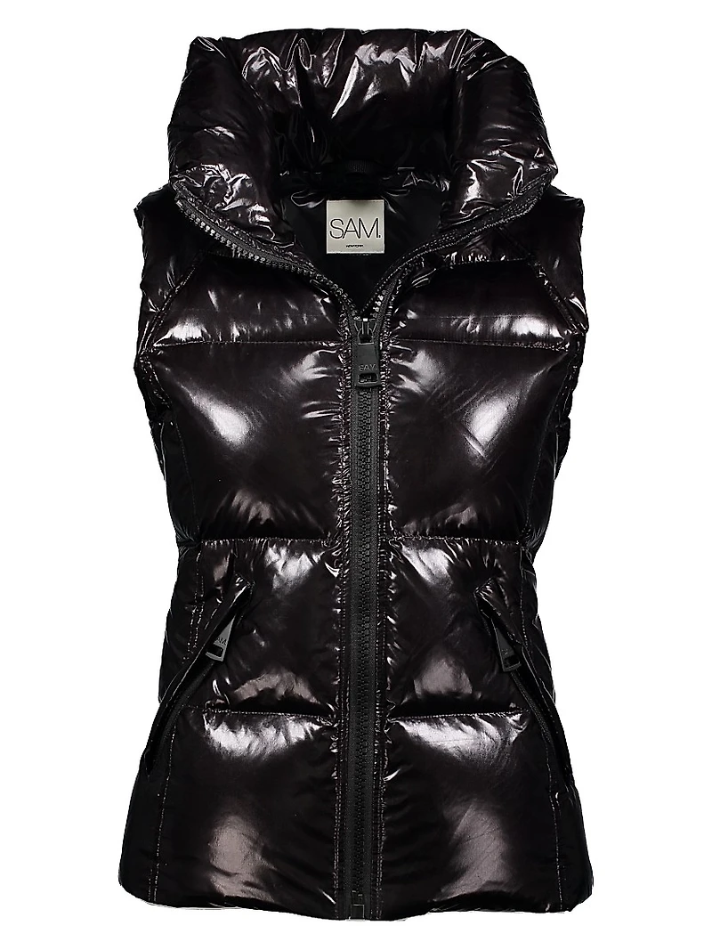 Freedom Glossy Down Puffer Vest