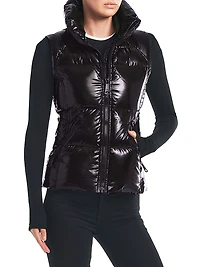 Freedom Glossy Down Puffer Vest