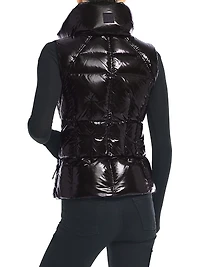Freedom Glossy Down Puffer Vest