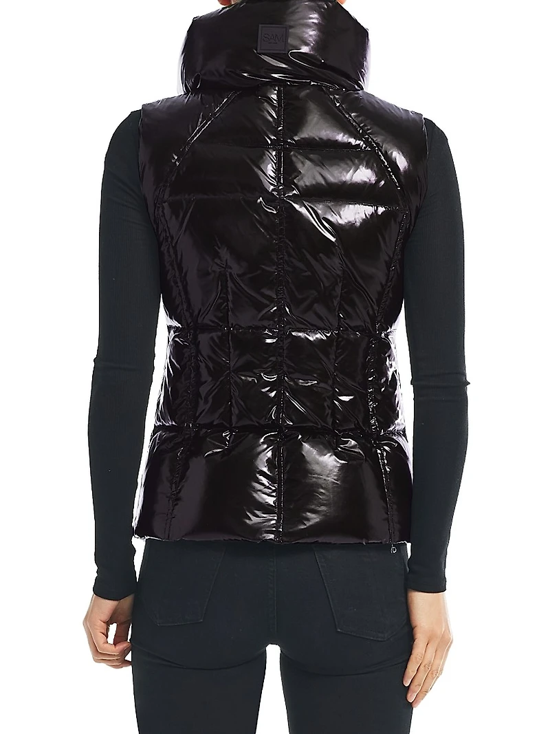 Freedom Glossy Down Puffer Vest