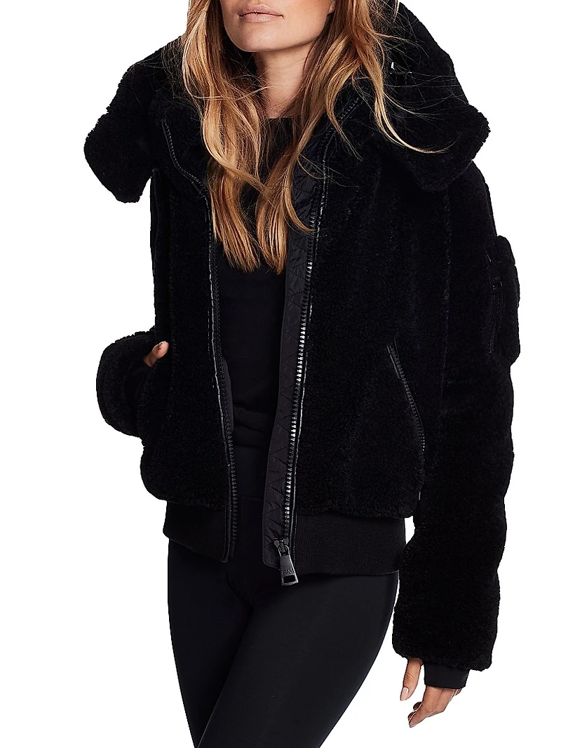 Nala Hooded Sherpa Jacket