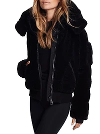 Nala Hooded Sherpa Jacket