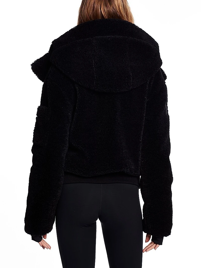 Nala Hooded Sherpa Jacket