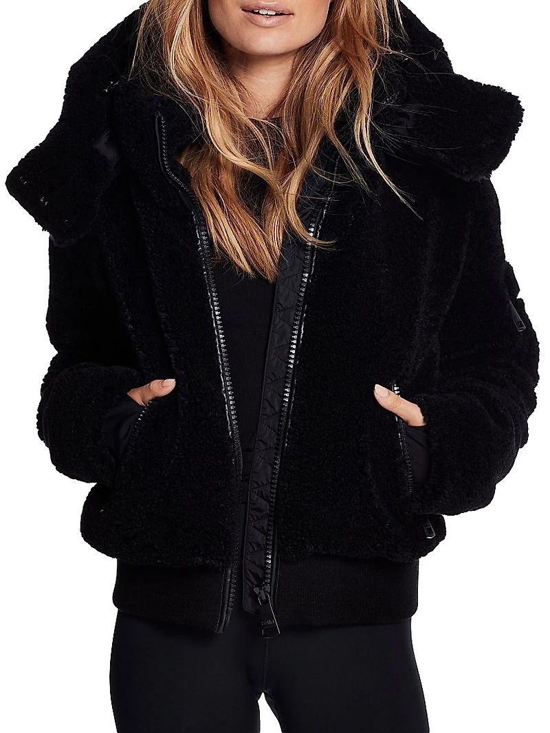 Nala Hooded Sherpa Jacket