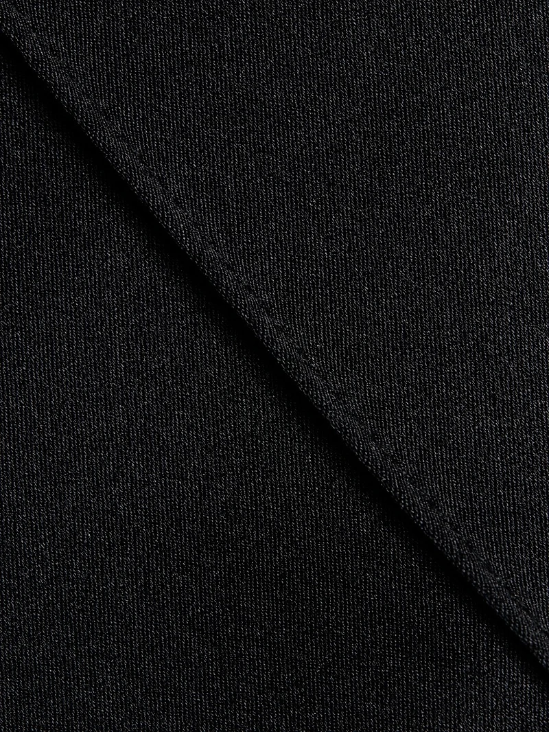 Silk Wide-Leg Pants