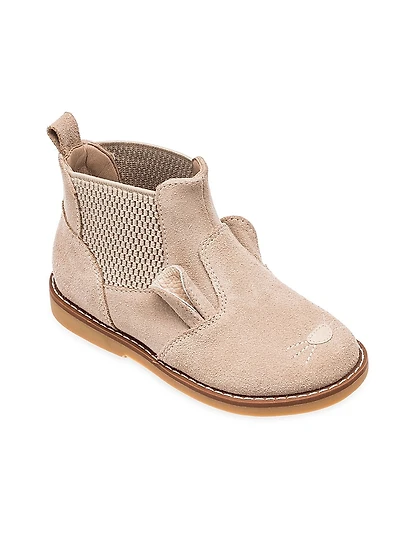 Little Girl's & Girl's Teddy Chelsea Boots