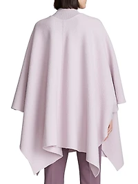 Bridget Boiled Wool Poncho