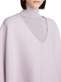 Bridget Boiled Wool Poncho