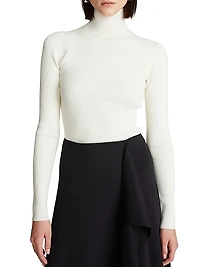 Ty Rib-Knit Turtleneck