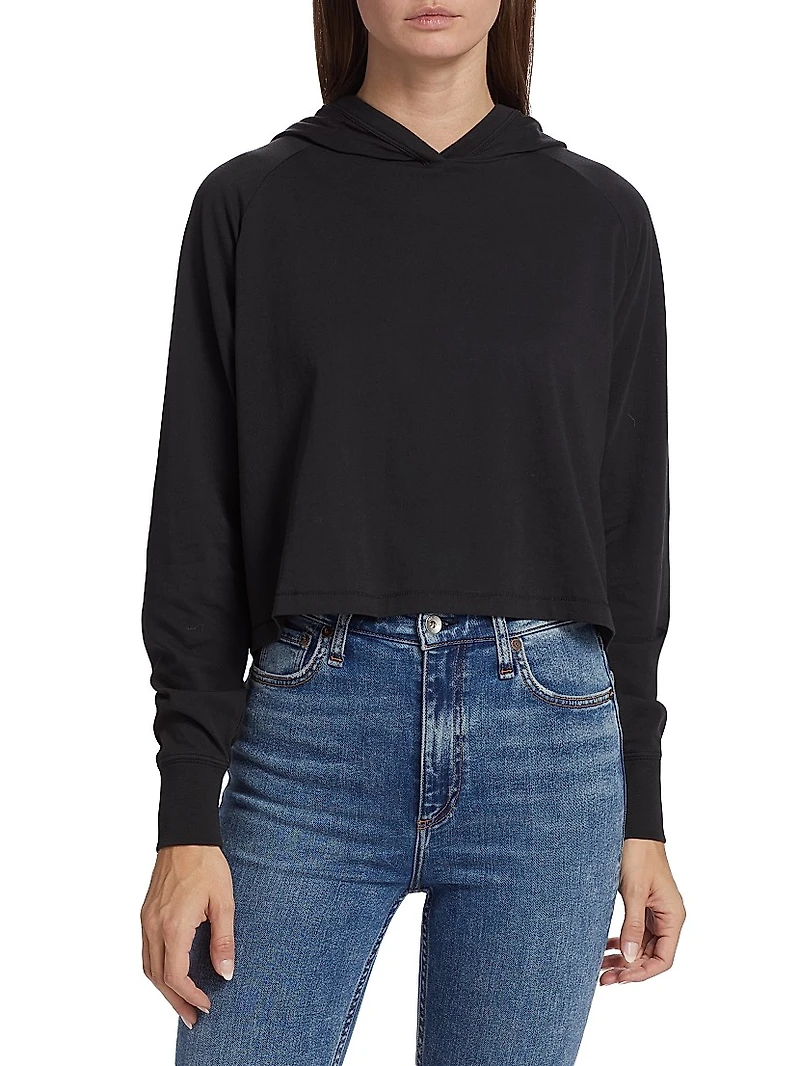 Principal Cropped Hoodie