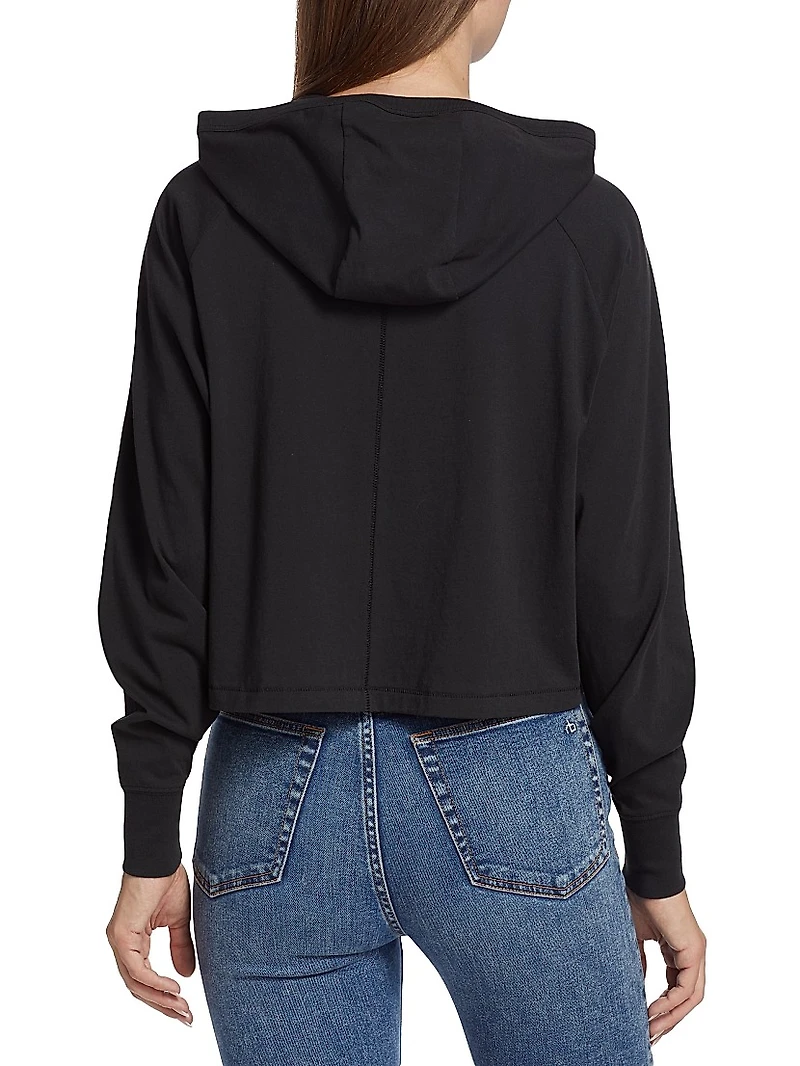 Principal Cropped Hoodie
