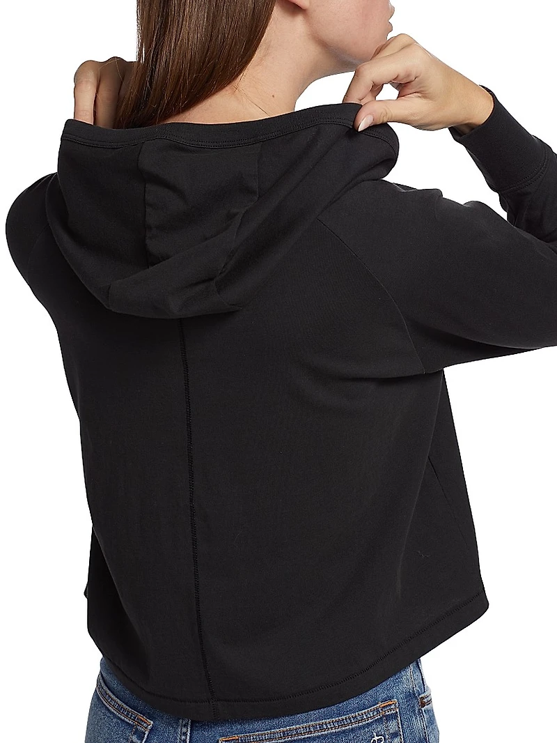 Principal Cropped Hoodie