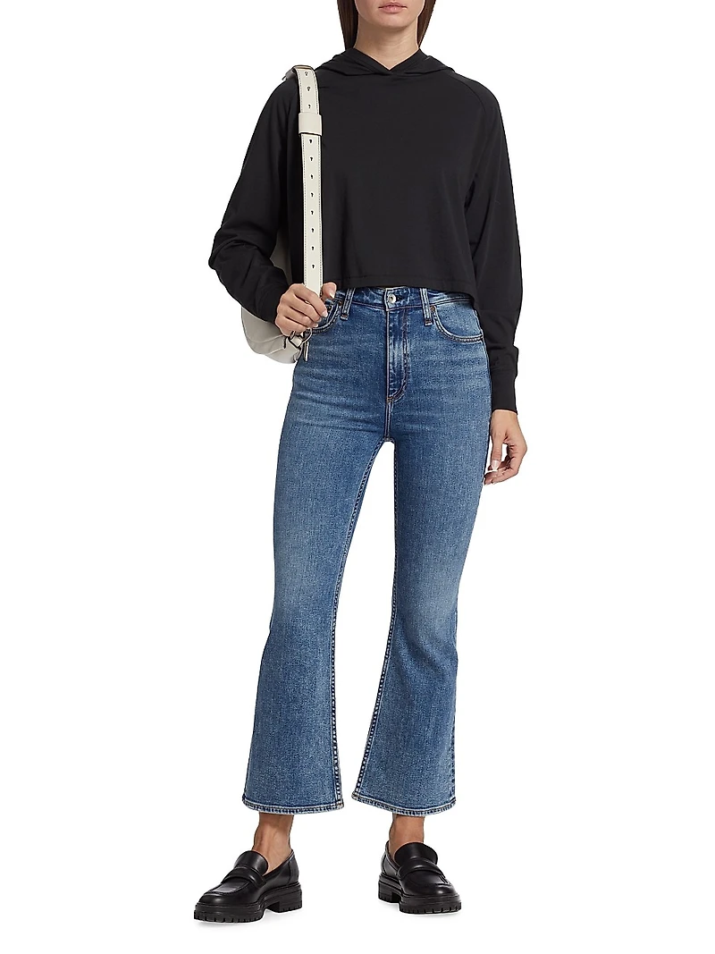 Principal Cropped Hoodie