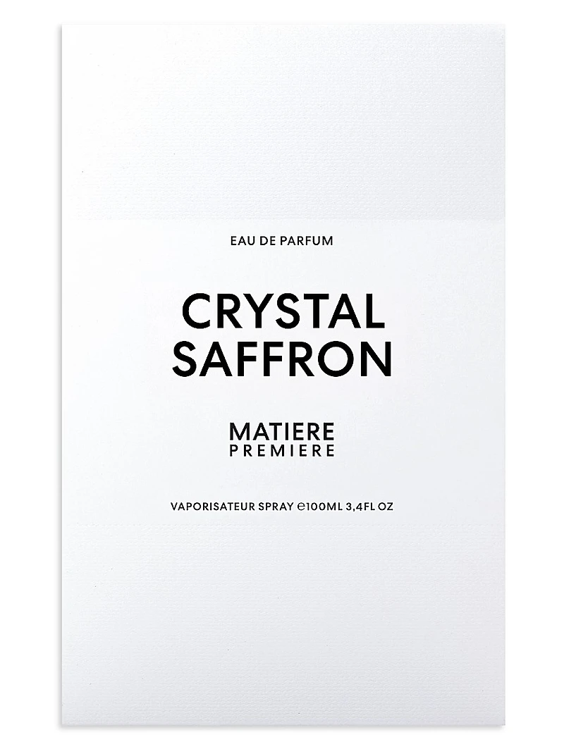 Crystal Saffron Eau de Parfum