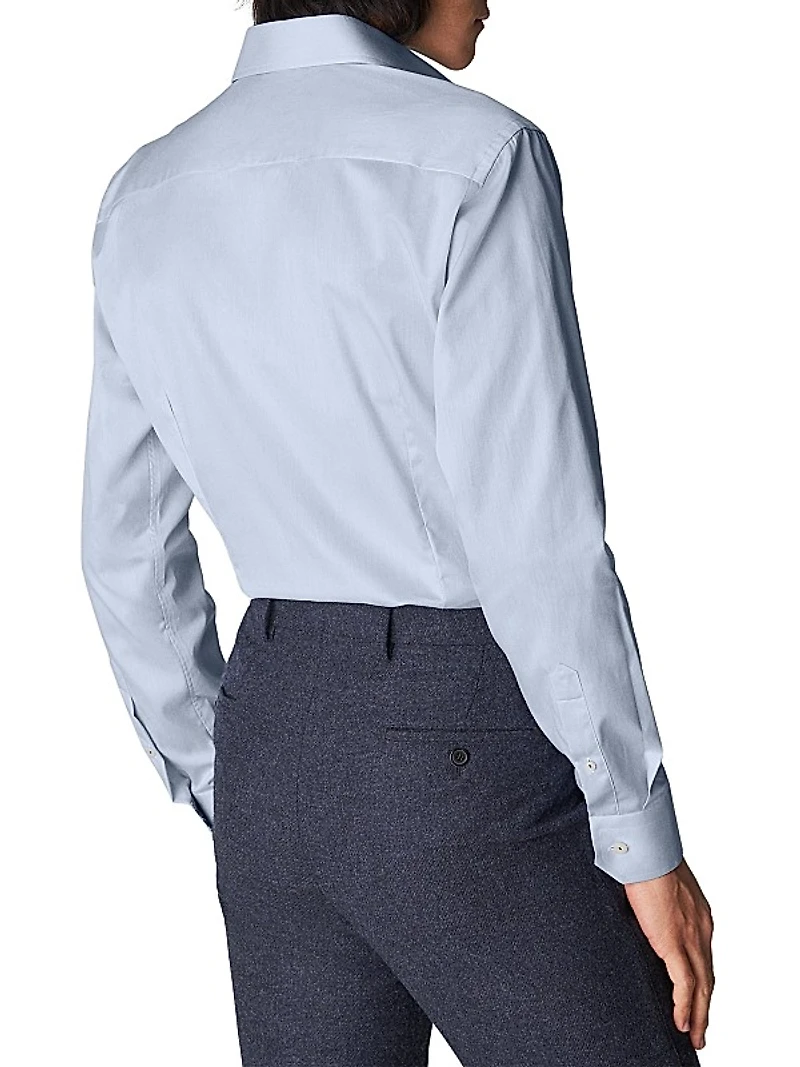 Slim-Fit Medallion Print Shirt