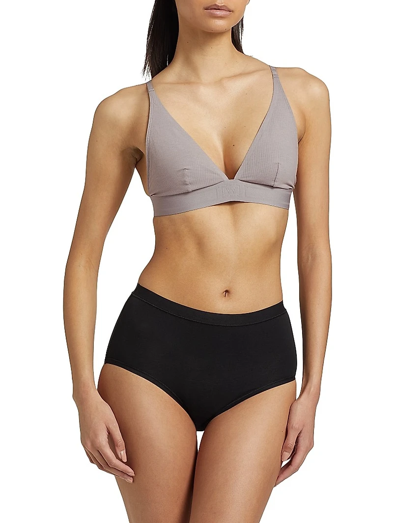 Beauty Cotton Triangle Bralette