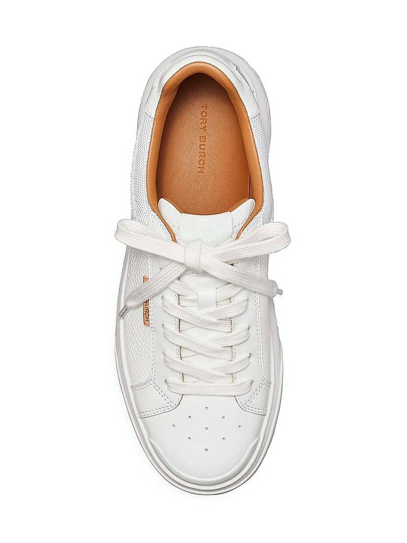 Ladybug Leather Low-Top Sneakers