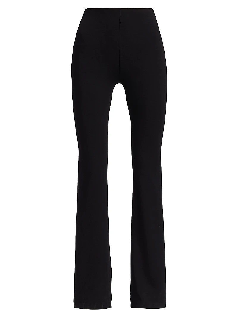 Straight-Leg Cropped Pants