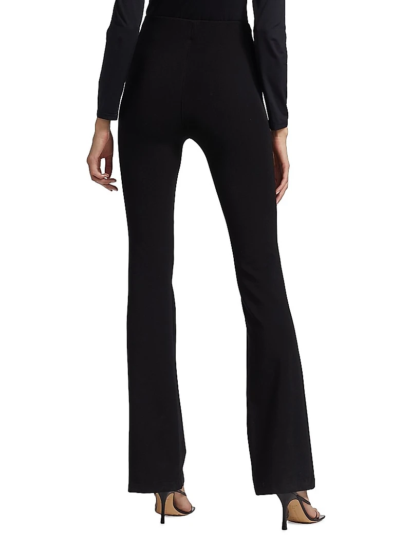 Straight-Leg Cropped Pants